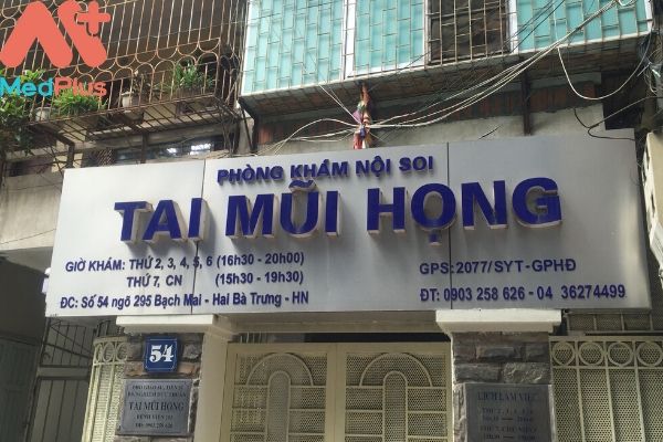 phòng khám nội soi tai mũi họng của BS Thuận