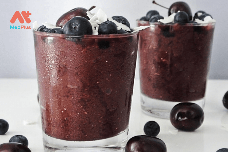 cách làm sinh tố acai giải nhiệt