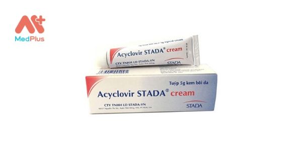 Acyclovir STADA - thuốc thoa da trị trái rạ thủy đậu