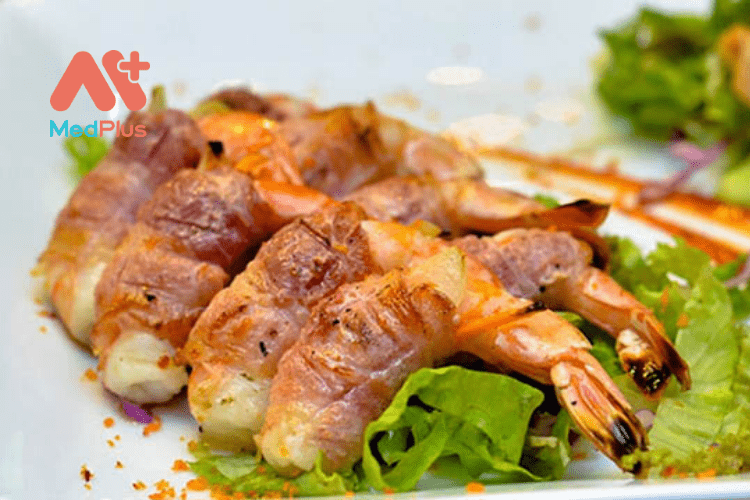 Cách làm ba chỉ cuốn tôm nướng
