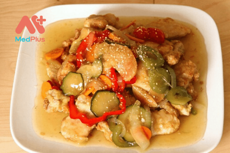 Cách làm thịt chua ngọt kiểu Hàn