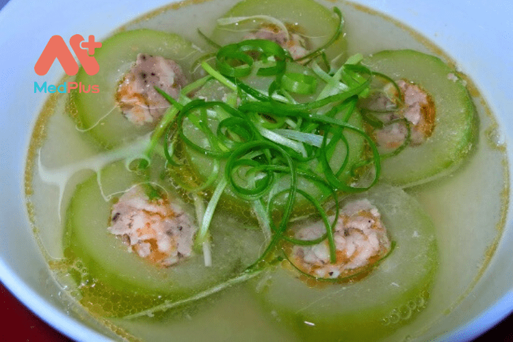 Cách làm canh bí đao nhồi tôm thịt