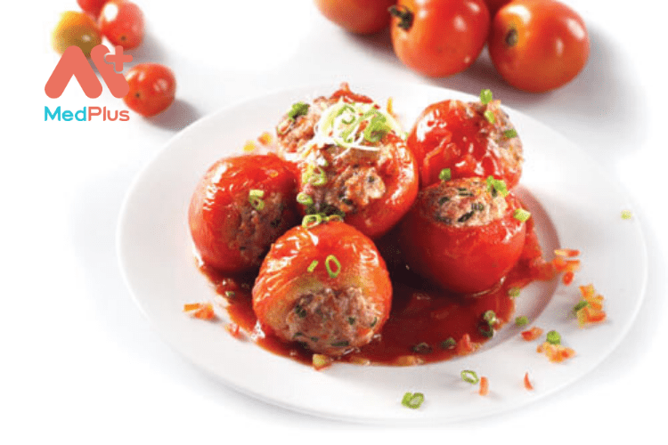 Cách làm cà chua nhồi thịt