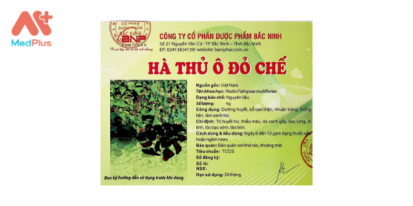 Thuốc Hà thủ ô đỏ chế: Liều dùng & lưu ý, hướng dẫn sử dụng, tác ...