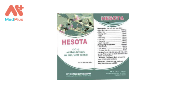 Thuốc Hesota: Liều dùng & lưu ý, hướng dẫn sử dụng, tác dụng phụ 128 Hesota