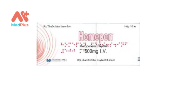 Homepen 500mg/vial