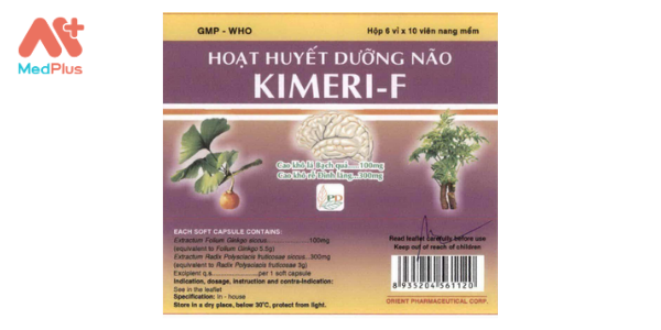 Hoạt huyết dưỡng não Kimeri-F