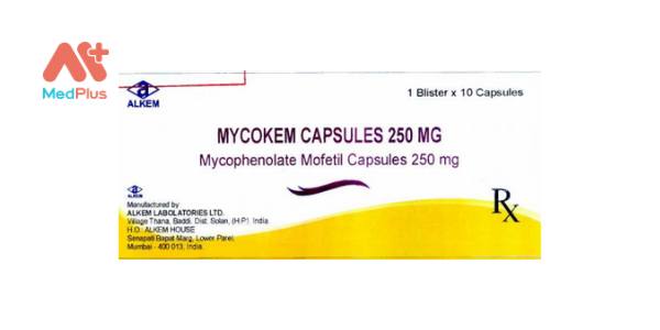 Thuốc Mycokem capsules 250mg: Liều dùng & lưu ý, hướng dẫn sử dụng, tác dụng phụ 128 Mycokem capsules 250mg