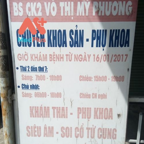 Phòng khám Sản phụ khoa và Nhi khoa - BS Võ Thị Mỹ Phương