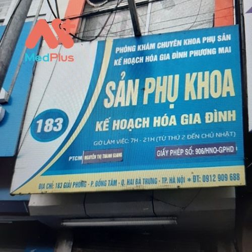 Phòng khám sản phụ khoa - BS Nguyễn Thị Thanh Giang