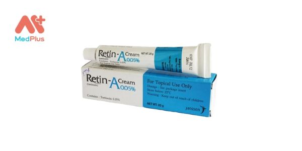 Retin-A Cream 0.05% - tuýp thuốc trị mụn lưng đến từ Thái