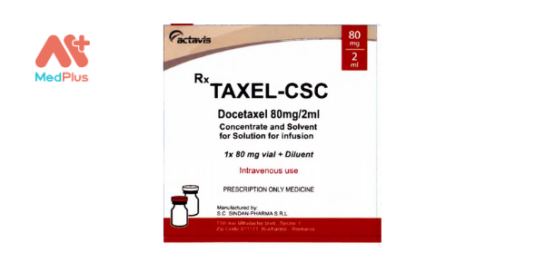 Thuốc Taxel-CSC 80mg/2ml: Liều dùng & lưu ý, hướng dẫn sử dụng, tác dụng phụ 128 Taxel-CSC 80mg/2ml