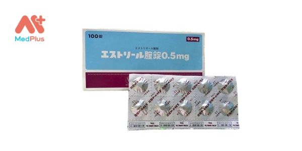 Thuốc đặt viêm phụ khoa Estoril 0.5mg