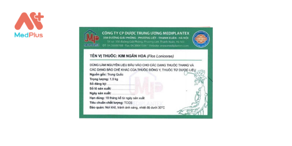 Thuốc Kim ngân hoa: Liều dùng & lưu ý, hướng dẫn sử dụng, tác dụng phụ 128 Thuốc Kim ngân hoa