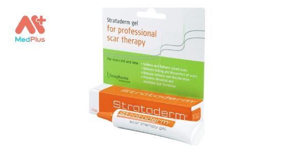 Thuốc chất kem Strataderm trị sẹo rỗ đến từ Thụy Sỹ