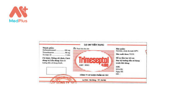 Thuốc Trimeseptol 480: Liều dùng & lưu ý, hướng dẫn sử dụng, tác dụng phụ 127 Trimeseptol 480