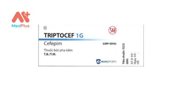 Thuốc Triptocef 1g: Liều dùng & lưu ý, hướng dẫn sử dụng, tác dụng phụ 128 Triptocef 1g