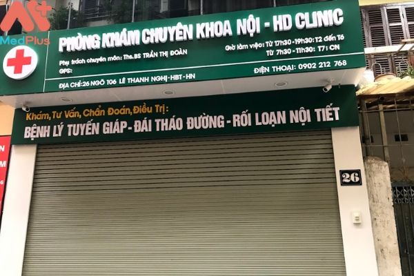 Phòng Khám nội HD Clinic - nơi khám nội hiệu quả 129 Phòng Khám nội - HD Clinic