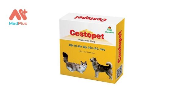 Viên trị sán cho chó mèo Cestopet