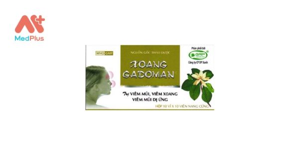 Thuốc Xoang Gadoman: Liều dùng & lưu ý, hướng dẫn sử dụng, tác dụng phụ 129 Xoang Gadoman