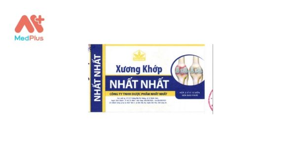 Thuốc Xương khớp Nhất Nhất: Liều dùng & lưu ý, hướng dẫn sử dụng, tác dụng phụ 130 Xương khớp Nhất Nhất