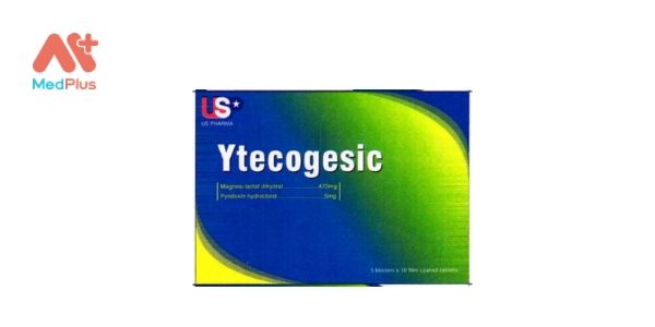 Thuốc Ytecogesic: Liều dùng & lưu ý, hướng dẫn sử dụng, tác dụng phụ 127 Ytecogesic