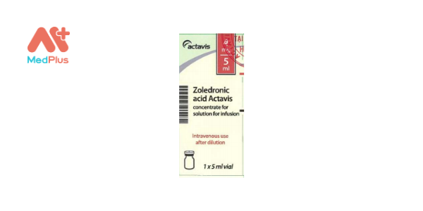 Zoledronic acid Actavis 4mg/5ml