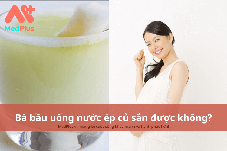 bà bầu uống nước ép củ sắn được không