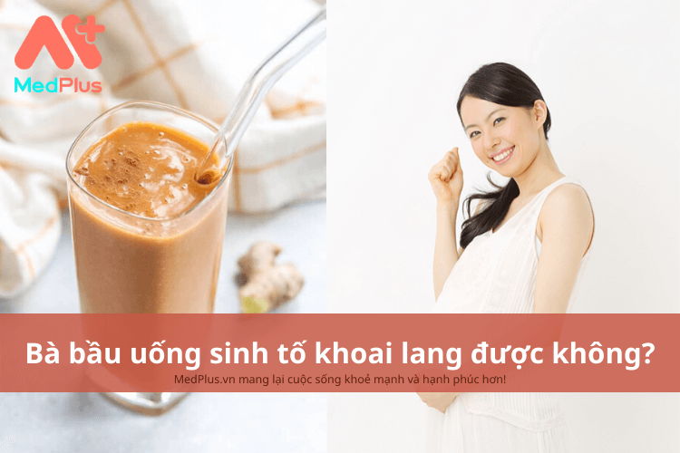 Bà bầu uống sinh tố khoai lang được khống