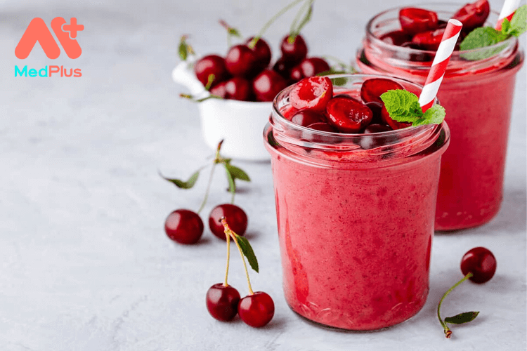 Cách làm sinh tố cherry đơn giản tại nhà