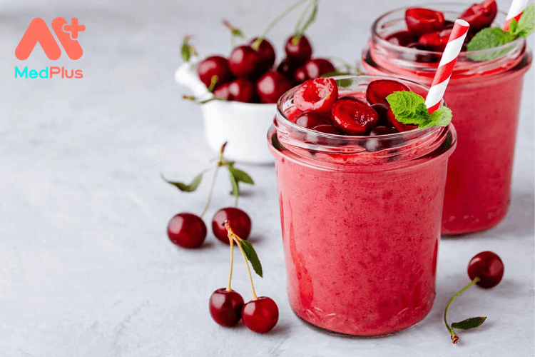 Bà bầu uống sinh tố cherry được không? 5 công dụng cho sức khỏe 130 Cách làm sinh tố cherry đơn giản tại nhà