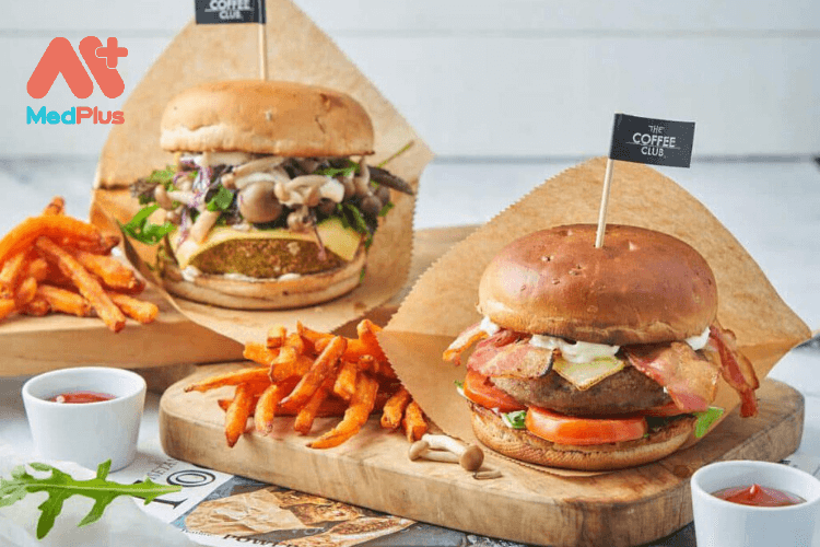 Món hamburger mực
