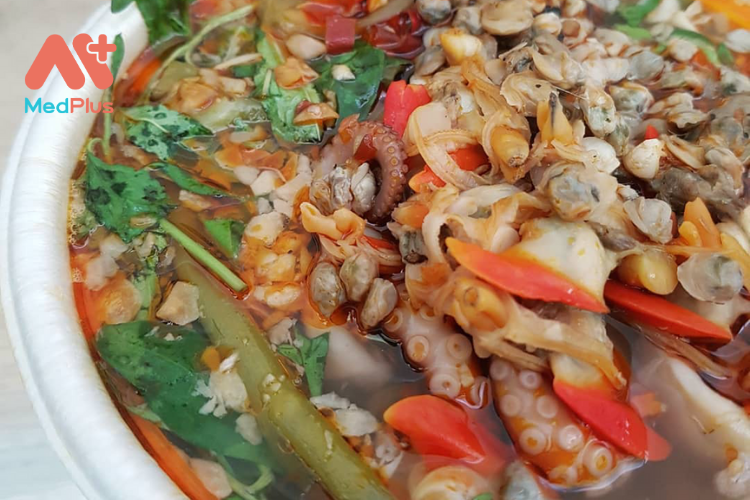 Ăn hoài không chán với món mì hến bạch tuộc ngon ngất ngây 129 Món mì hến bạch tuộc