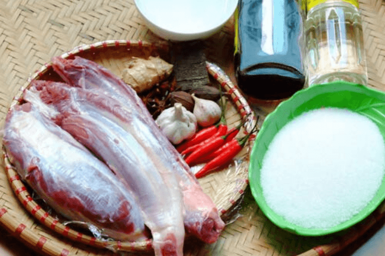 Hướng dẫn làm bắp bò ngâm mắm ngon bá cháy ai ăn cũng ghiền 130 Nguyên liệu làm bắp bò ngâm mắm
