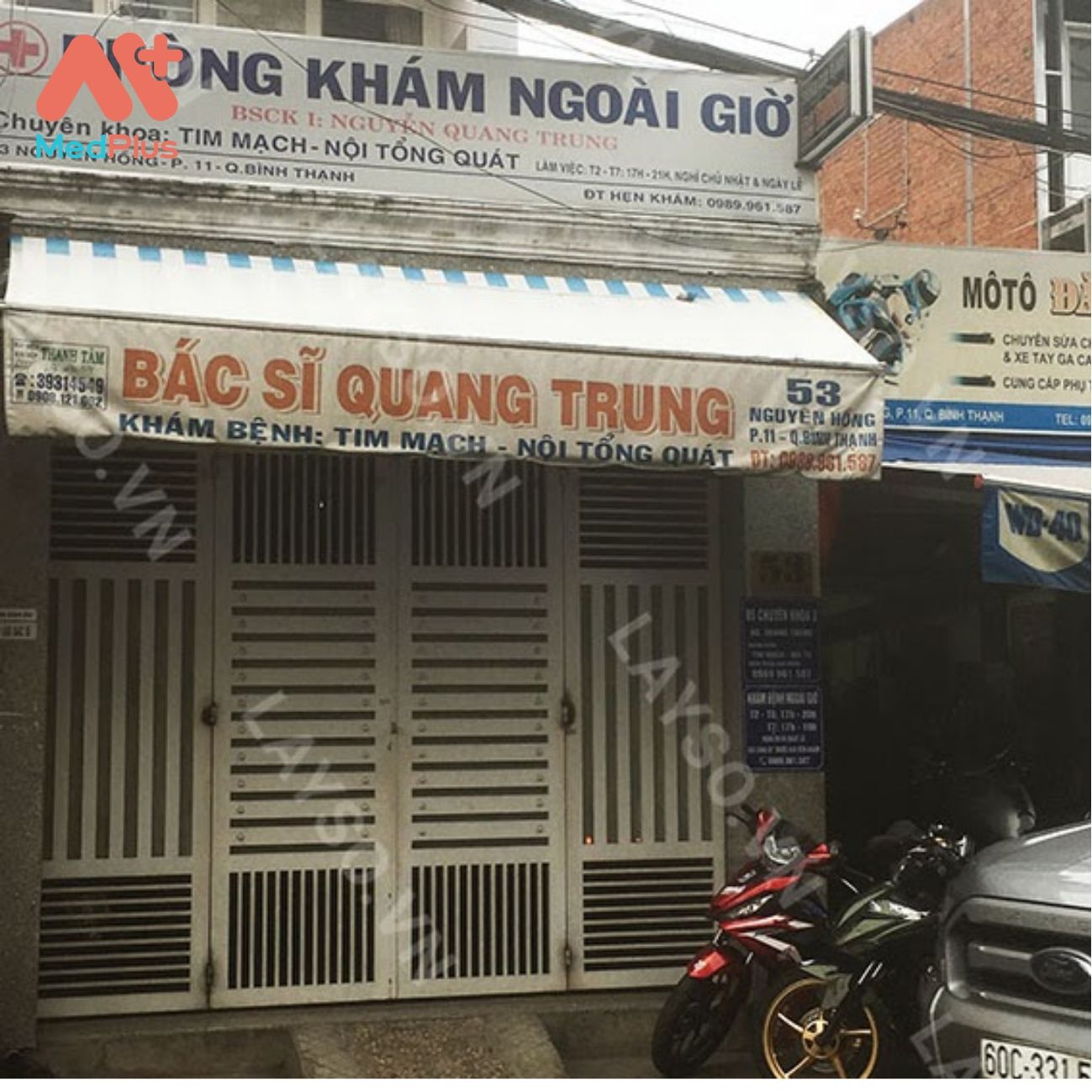 phòng khám tim mạch Bs Quang Trung