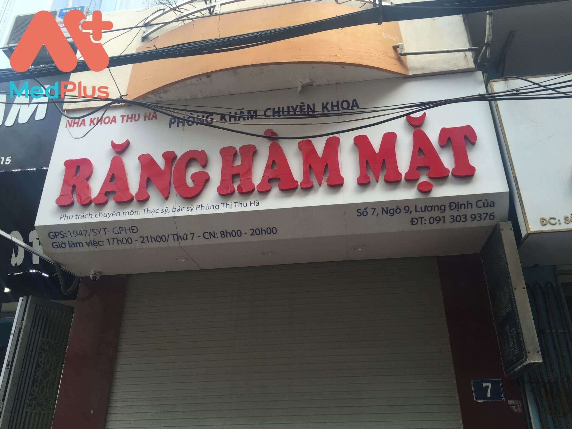 phòng khám răng hàm mặt BS Thu Hà