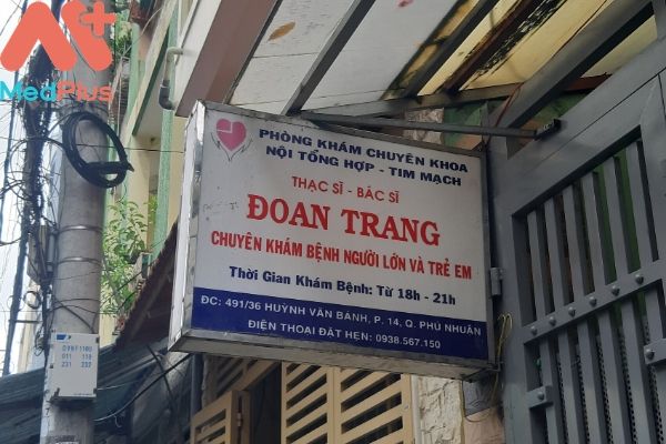 Phòng khám nội tổng quát của BS. Đoan Trang