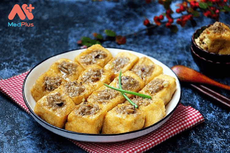 Cách làm món đậu hủ nhồi thịt nấm hương ngon miệng tại nhà 132 dau bu cach lam
