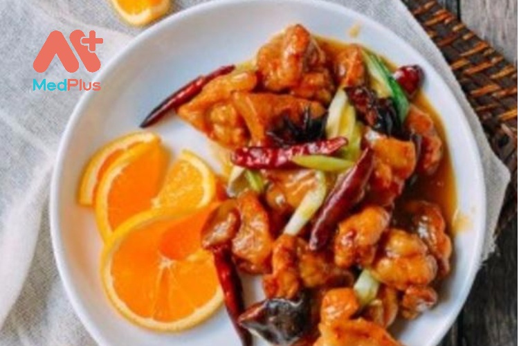 Cách làm thịt heo sốt cam