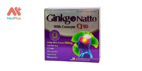 Bổ não Ginkgo Natto With Coenzym Q10