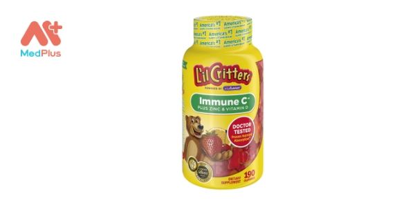 Immune C™ Plus Zinc and Vitamin D cho trẻ