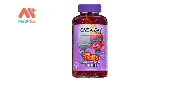 Kẹo mềm One A Day Kids Troll Complete Multivitamin Gummies