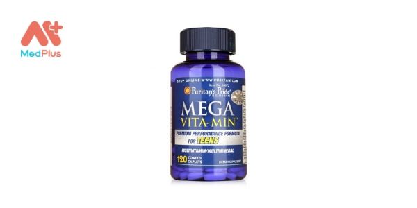 TOP 5+ thuốc bổ vitamin tổng hợp ưa dùng nhất 2020 135 Mega Vita Min™ Multivitamins for Teens