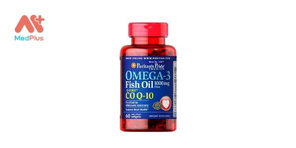 Omega-3 Fish Oil 1000mg Plus Co Q-10 30mg
