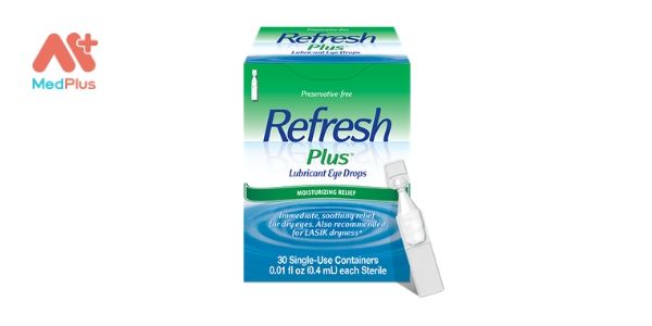 Refresh Plus Lubricant Eye Drops trị khô mắt