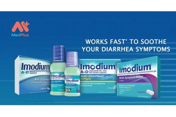 Imodium Multi-Symptom Relief Caplets có giúp giảm khí đầy bụng không?
