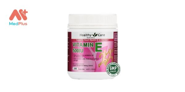 Thuốc Vitamin E 500IU của Healthy Care