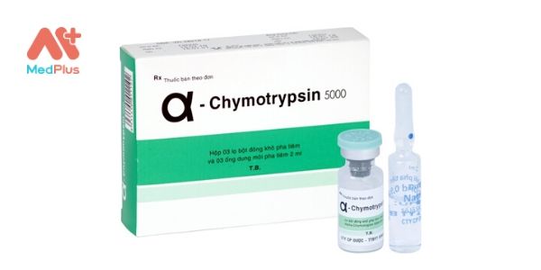 Thuốc pha tiêm α - Chymotrypsin 5000