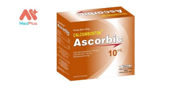 Thuốc ống Calcium Ascorbic Boston Pharma 