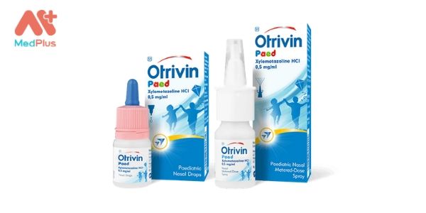 Thuốc nhỏ và xịt mũi Otrivin 0.05%